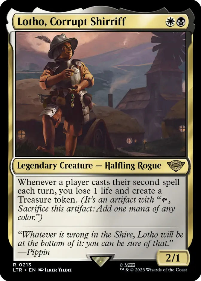 Lotho, Corrupt Shirriff [LTR] 213 (foil)