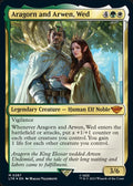 Aragorn and Arwen, Wed [LTR] 287 (foil)