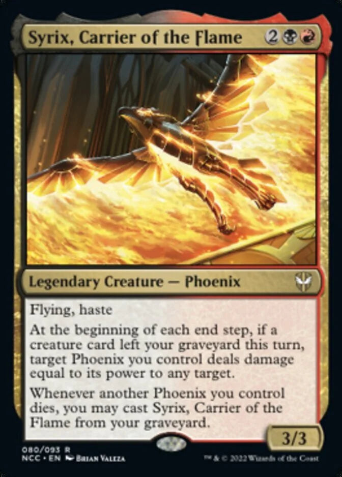 Syrix, Carrier of the Flame [NCC] 80