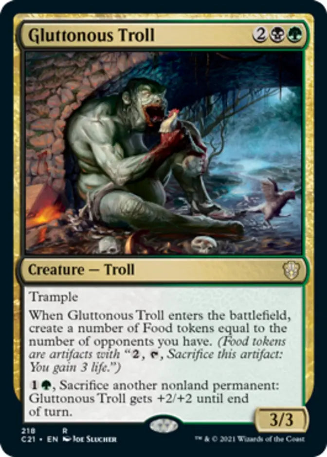 Gluttonous Troll [C21] 218