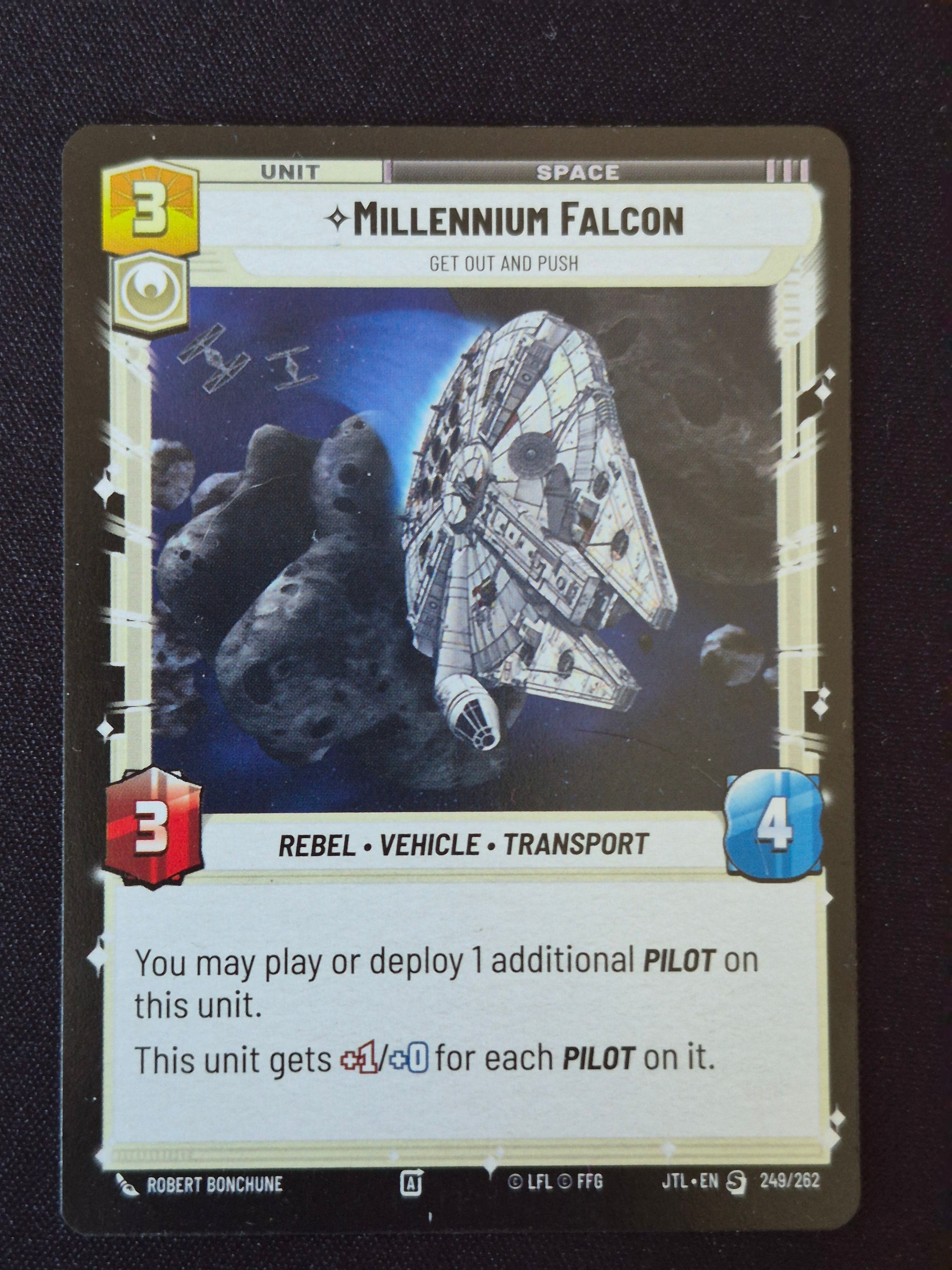 Millennium Falcon | Get Out And Push
